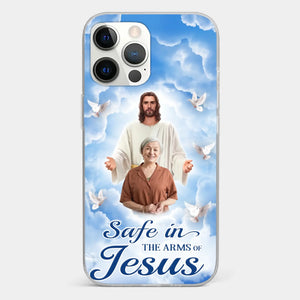 Custom Photo Beautiful As A Bright Shining Star - Memorial Personalized Custom Clear Phone Case - Sympathy Gift For Family Members