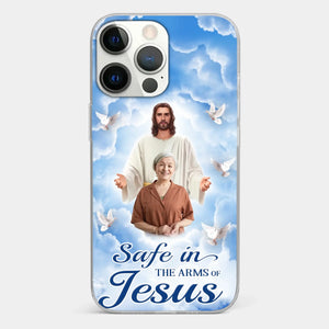 Custom Photo Beautiful As A Bright Shining Star - Memorial Personalized Custom Clear Phone Case - Sympathy Gift For Family Members