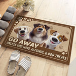 Humans Should Come With Treats - Dog & Cat Personalized Custom Home Decor Decorative Mat - House Warming Gift For Pet Owners, Pet Lovers