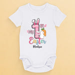 First Easter, Bunny Approved - Family Personalized Custom Baby Onesie - Easter Gift For Baby Kids, Newborn Baby