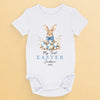 Bunny Bowties & Easter Vibes - Family Personalized Custom Baby Onesie - Easter Gift For Baby Kids, Newborn Baby