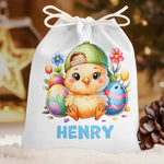 Easter Bunny Sent You Sweet Surprises - Family Personalized Custom Favor Bag - Easter Gift For Kids, Baby