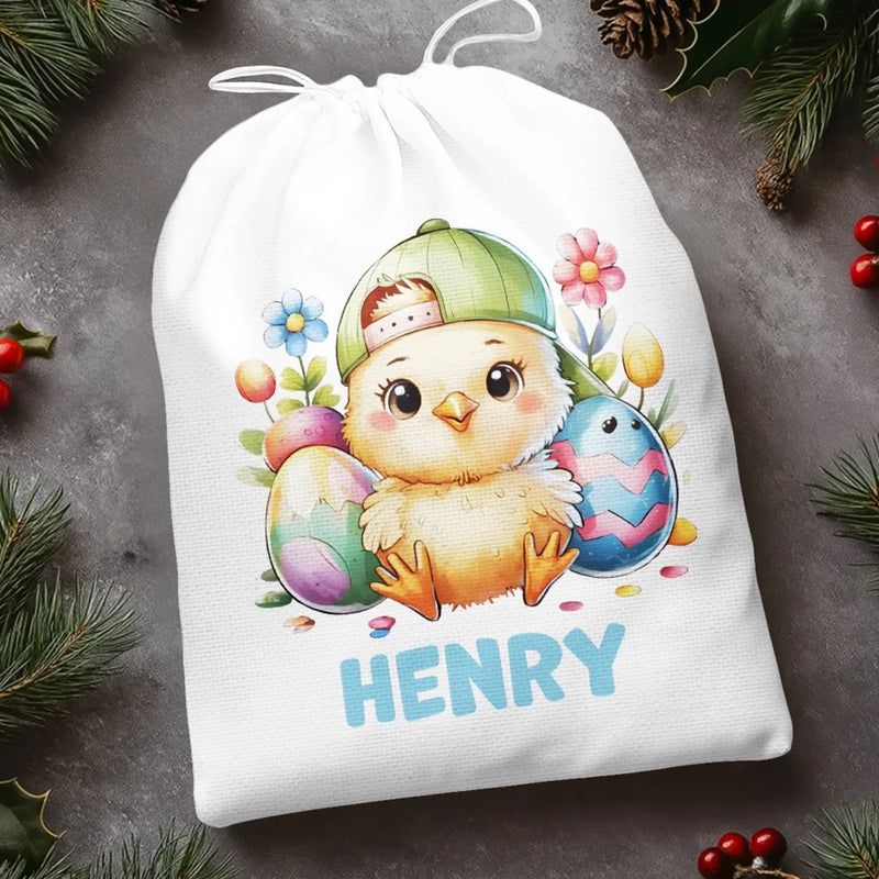 Easter Bunny Sent You Sweet Surprises - Family Personalized Custom Favor Bag - Easter Gift For Family Members