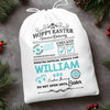 Easter Cheer, Just For You - Family Personalized Custom Favor Bag - Easter Gift For Family Members