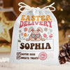 Easter Magic Begins With Sweet Surprises - Family Personalized Custom Favor Bag - Easter Gift For Family Members