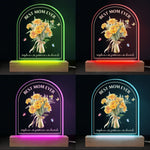 Best Mom Ever - Family  Personalized Custom Shaped 3D LED Light - Mother's Day, Gift For Mom