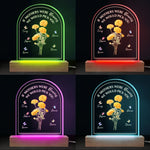 If Mothers Were Flowers We Would Pick You - Family  Personalized Custom Shaped 3D LED Light - Mother's Day, Gift For Mom