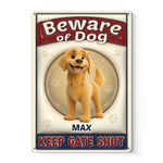 Dogs Are My Favorite People - Dog Personalized Custom 3D Inflated Effect Printed Home Decor Metal Sign - House Warming Gift For Pet Owners, Pet Lovers