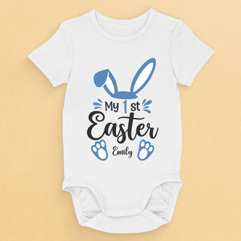 Snuggles, Giggles & Easter Joy - Family Personalized Custom Baby Onesie - Easter Gift For Baby Kids, Newborn Baby