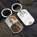 Custom Photo We Miss You Every Day - Memorial Personalized Custom Keychain - Sympathy Gift For Family
