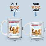 Our World Revolves Around Tiny Paws - Dog Personalized Custom Mug - Gift For Pet Owners, Pet Lovers