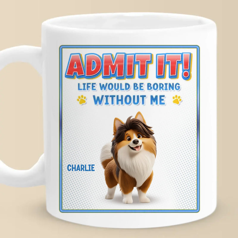 Our World Revolves Around Tiny Paws - Dog Personalized Custom Mug - Gift For Pet Owners, Pet Lovers