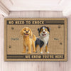 Where There Is Love, There Is A Dog - Dog Personalized Custom Home Decor Decorative Mat - House Warming Gift For Pet Owners, Pet Lovers