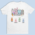 Little Bunnies, Big Love - Family Personalized Custom Unisex T-shirt, Premium T-shirt, Hoodie - Easter Gift For Mom