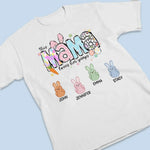 Little Bunnies, Big Love - Family Personalized Custom Unisex T-shirt, Premium T-shirt, Hoodie - Easter Gift For Mom