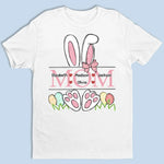 Bunny Hug Squad - Family Personalized Custom Unisex T-shirt, Premium T-shirt, Hoodie - Easter Gift For Mom, Grandma