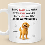 This Home Runs On Tail Wags And Snack Bribes - Dog Personalized Custom Mug - Gift For Pet Owners, Pet Lovers
