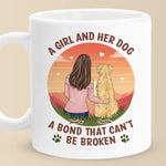 Furry Friends Make The Best Family - Dog Personalized Custom Mug - Gift For Pet Owners, Pet Lovers