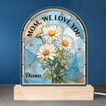 A Mother’s Love Is The Greatest Gift - Family  Personalized Custom Shaped 3D LED Light - Mother's Day, Gift For Mom