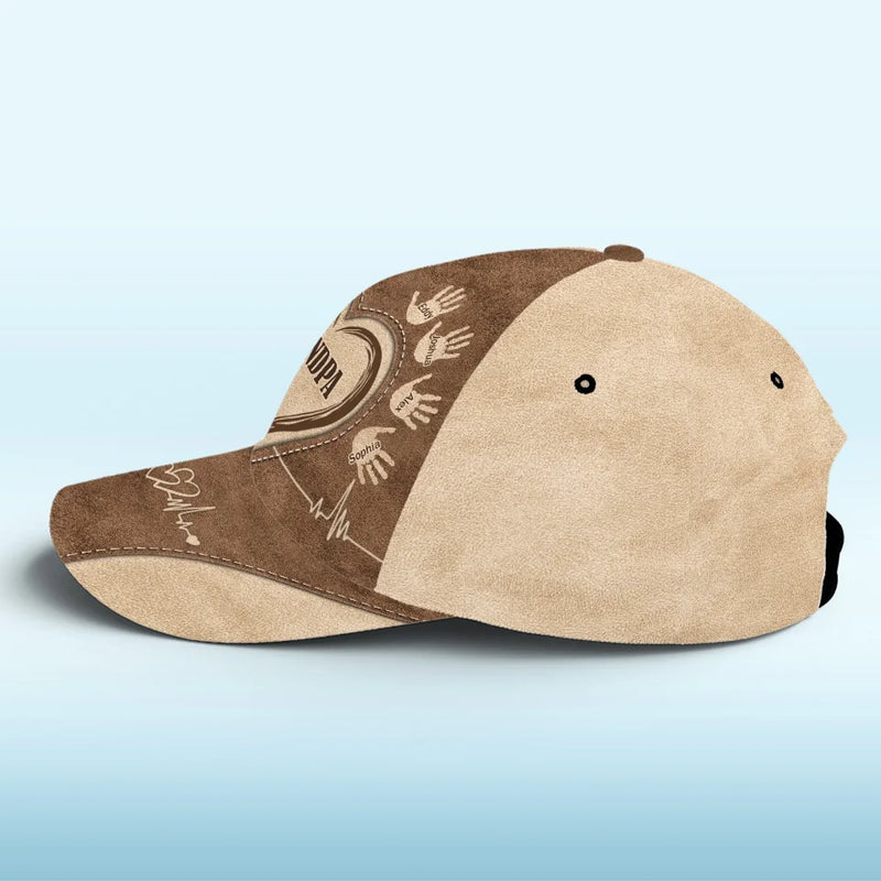 Love Binds Us Together - Family Personalized Custom Hat, All Over Print Classic Cap - Gift For Family Members