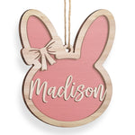 Joyful Easter Blessings - Family Personalized Custom Ornament - Wood Custom Shaped - Easter Gift For Family Members