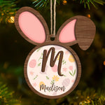 A Time For Renewal - Family Personalized Custom Ornament - Wood Custom Shaped - Easter Gift For Family Members