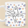 Holding Mama’s Love Forever - Family Personalized Custom 3D Inflated Effect Printed Mug - Mother's Day Gift For Mom, Grandma