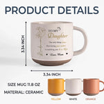 The Best Love Is A Mother’s Love - Family Personalized Custom Printed Pottery Mug - Mother's Day, Gift For Daughter, Mom