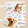 My Cat Is My Therapist - Dog & Cat Personalized Custom 3D Inflated Effect Printed Mug - Gift For Pet Owners, Pet Lovers