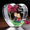 You Are The Only One I Want To Annoy For The Rest Of My Life - Couple Personalized Custom 3D Crystal Heart Shaped - Gift For Husband Wife, Anniversary