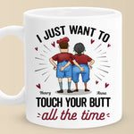 You’re The Best Part Of My Every Day - Couple Personalized Custom Mug - Gift For Husband Wife, Anniversary