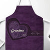 A Recipe Of Love & Family - Family Personalized Custom Apron - Mother's Day, Gift For Mom, Grandma
