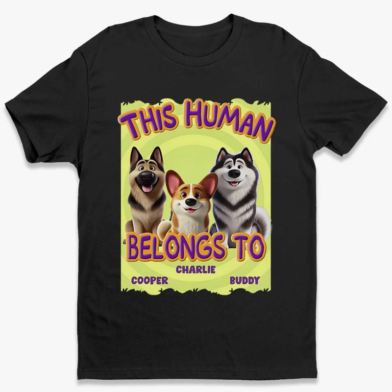 Happiness Starts With A Wag - Dog Personalized Custom Unisex T-shirt, Premium T-shirt, Hoodie - Gift For Pet Owners, Pet Lovers