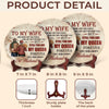I’m Still Here, Still Grumpy, And Still Yours - Couple Personalized Custom Ceramic Plate - Gift For Husband Wife, Anniversary