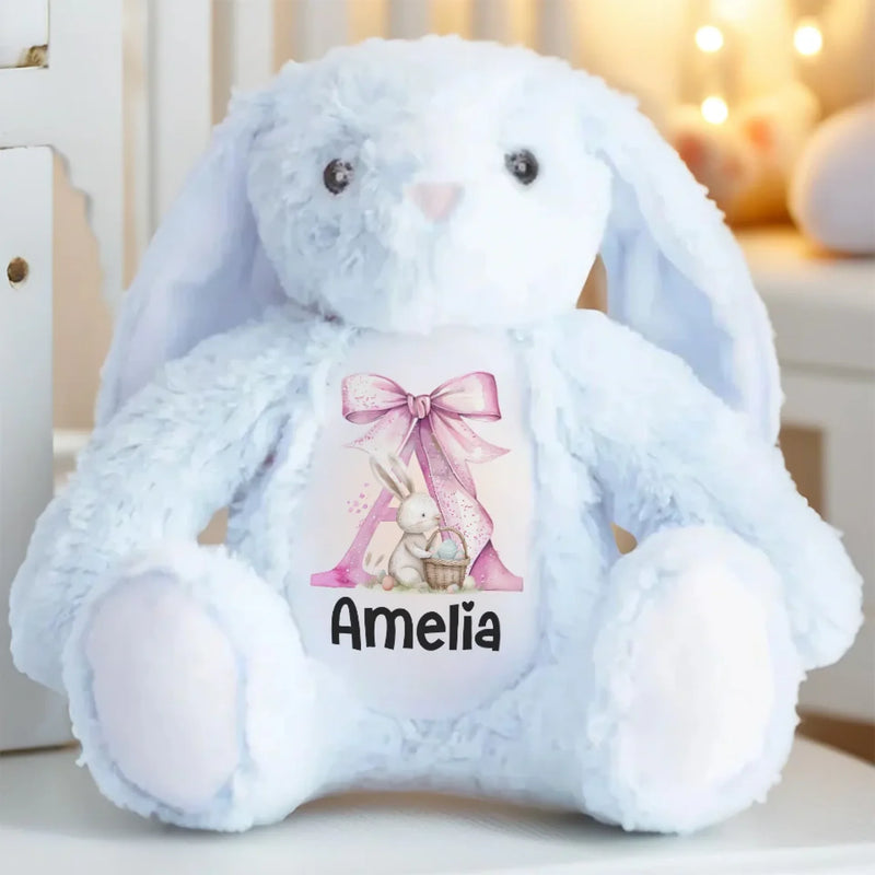 Easter Joy And Blessings From Above - Family Personalized Custom Easter Bunny Plush - Easter Gift For Family Members