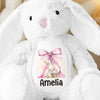 Easter Joy And Blessings From Above - Family Personalized Custom Easter Bunny Plush - Easter Gift For Family Members