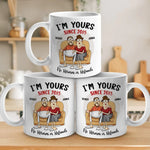 Loving You Is My Forever Plan - Couple Personalized Custom Mug - Gift For Husband Wife, Anniversary
