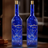 From This Moment, Till Forever - Couple Personalized Custom Blue Bottle Lamp - Gift For Husband Wife, Anniversary