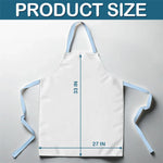 Forever Grateful, Always Loved - Family Personalized Custom Apron - Mother's Day, Gift For Mom, Grandma