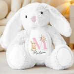 A Bunny Hug Is The Best Hug - Family Personalized Custom Easter Bunny Plush - Easter Gift For Family Members