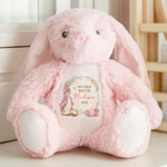 Custom Name First Easter Gifts for Babies - Personalized Bunny Plush