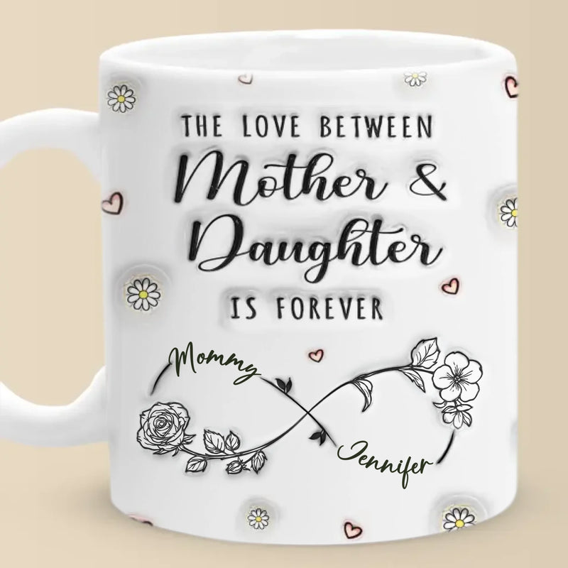 Love Woven Together - Family Personalized Custom 3D Inflated Effect Printed Mug - Mother's Day, Gift For Mom, Daughter