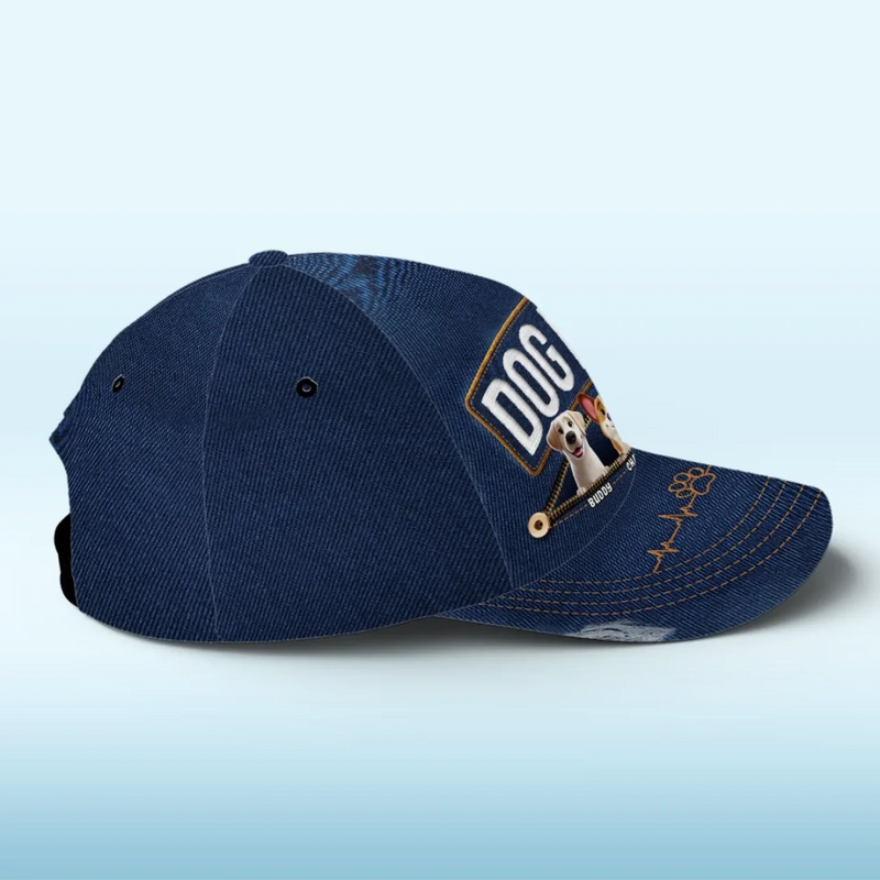 Happiness Is Being A Pet Parent - Dog Personalized Custom Hat, All Over Print Classic Cap - Gift For Pet Owners, Pet Lovers
