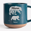 Let Her Know Her Love Grows With Every Generation - Family Personalized Custom Printed Pottery Mug - Gift For Mom, Grandma