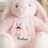 Somebunny Is Ready For Easter - Family Personalized Custom Easter Bunny Plush - Easter Gift For Family Members