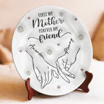 Custom Name Mother Daughter Gifts - Personalized Ceramic Plate