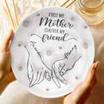 Custom Name Mother Daughter Gifts - Personalized Ceramic Plate
