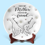 Custom Name Mother Daughter Gifts - Personalized Ceramic Plate