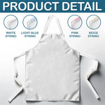 Custom Photo Meat And Greet - Couple Personalized Custom Apron - Gift For Husband Wife, Anniversary