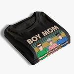 Less Drama, More Chaos - Family Personalized Custom Unisex T-shirt, Premium T-shirt, Hoodie - Mother's Day Gift For Mom, Boy Mom